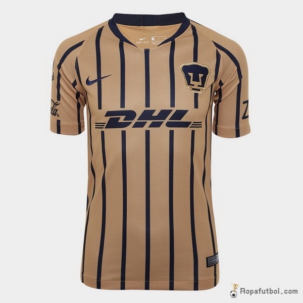 Camiseta UNAM Pumas Replica Segunda Ropa 2018/19 Amarillo